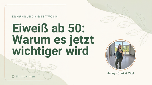 Eiweiß ab 50: Warum es jetzt wichtiger wird als je zuvor